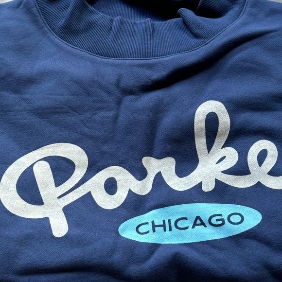 PARKE Chicago Signature Mockneck NWT - Picture 5 of 6